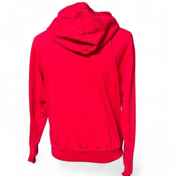 Colosseum Ole Miss Rebels Red Hoodie Pullover Sweatshirt Embroidered Logo S - Picture 4 of 6